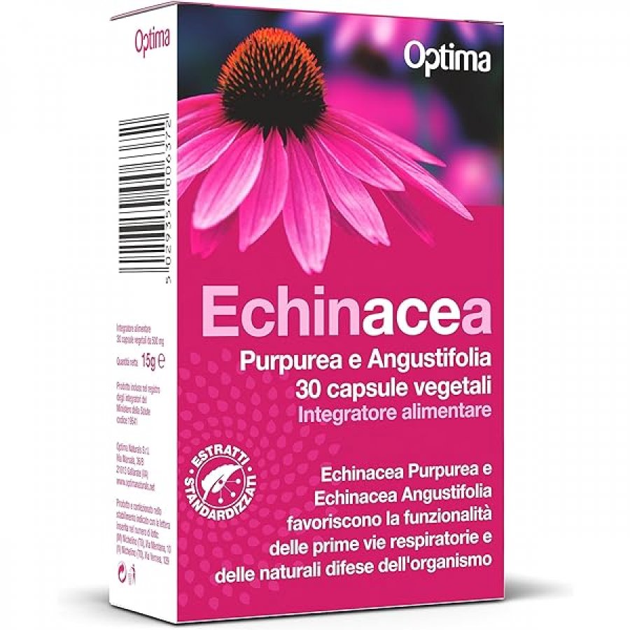 Echinacea Fast - Integratore Alimentare 20 Compresse - Marca di Rimedi Naturali per il Benessere Orale e delle Vie Respiratorie