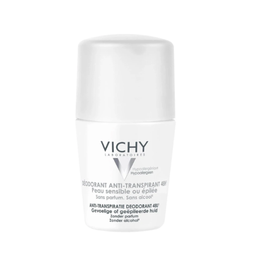 Vichy Deodorante anti -traspirante 48H  - Pelle sensibile o depilata 50 ml