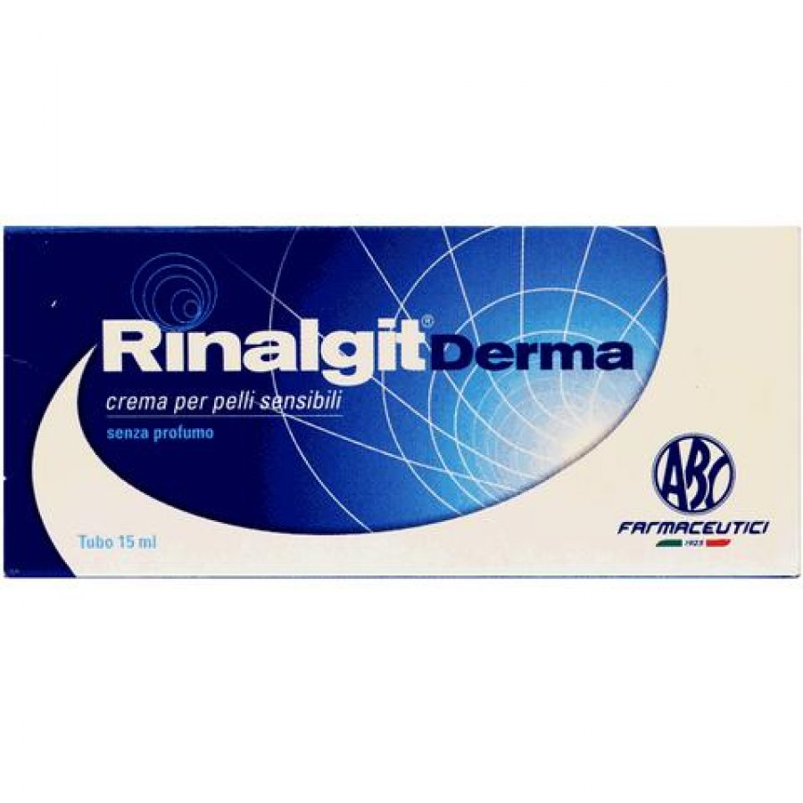 Rinalgit Derma Crema Idratante per Pelle Sensibile 15ml