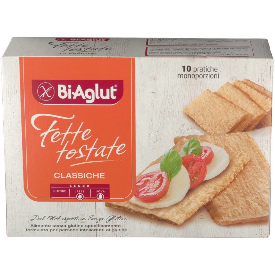 BiAglut Fette Tostate Senza Glutine, 240 g