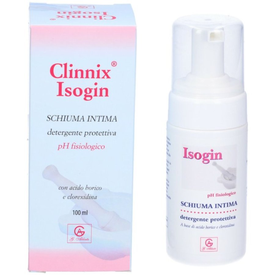 Clinderm Isogin Detergente Liquido 100 ml, Detergente per Pelle Sensibile