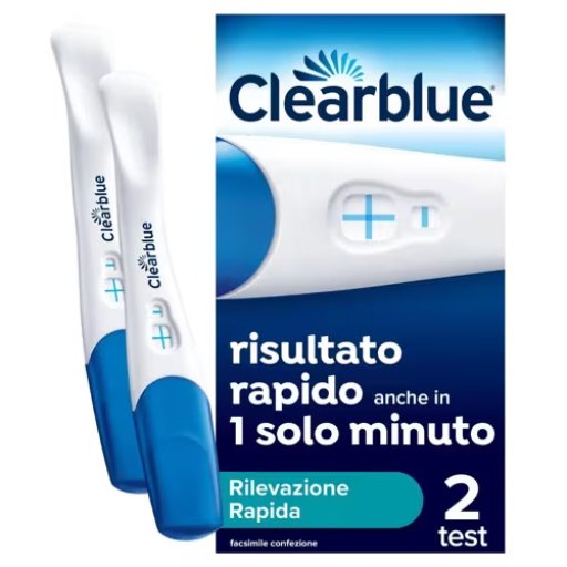 Clearblue Test di Gravidanza Rilevazione Rapida, 2 Test