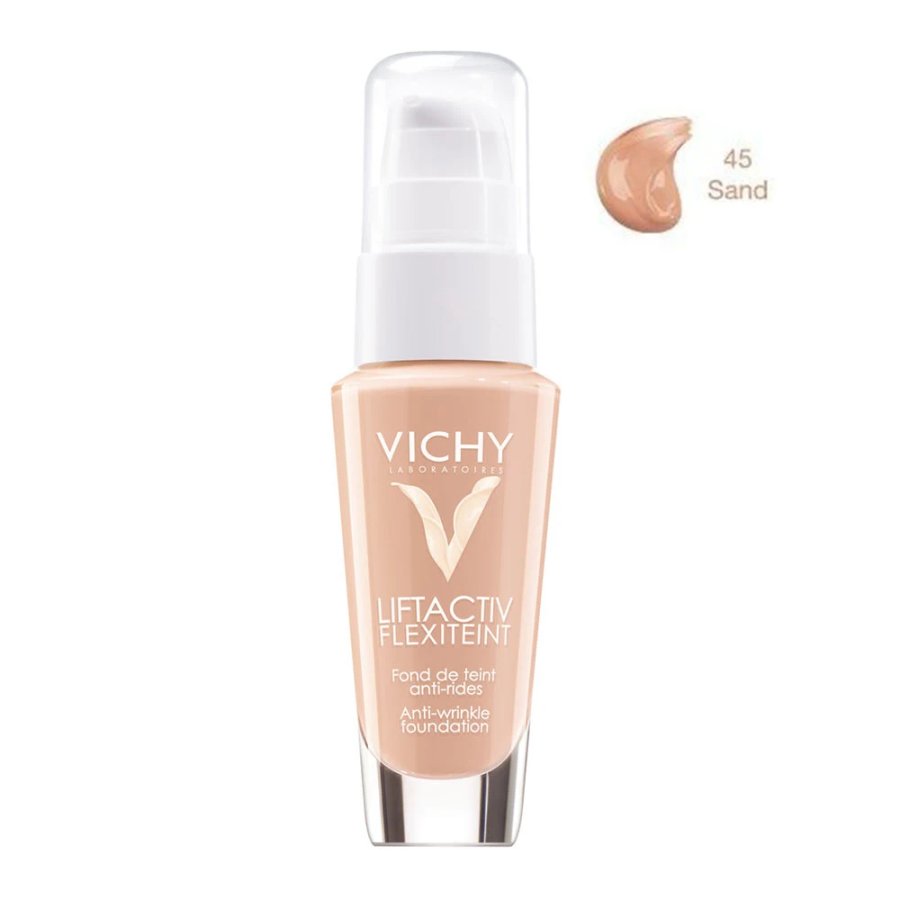 Vichy Liftactiv Flexiteint Fondotinta Effetto Lifting 45 Sand, 30 ml