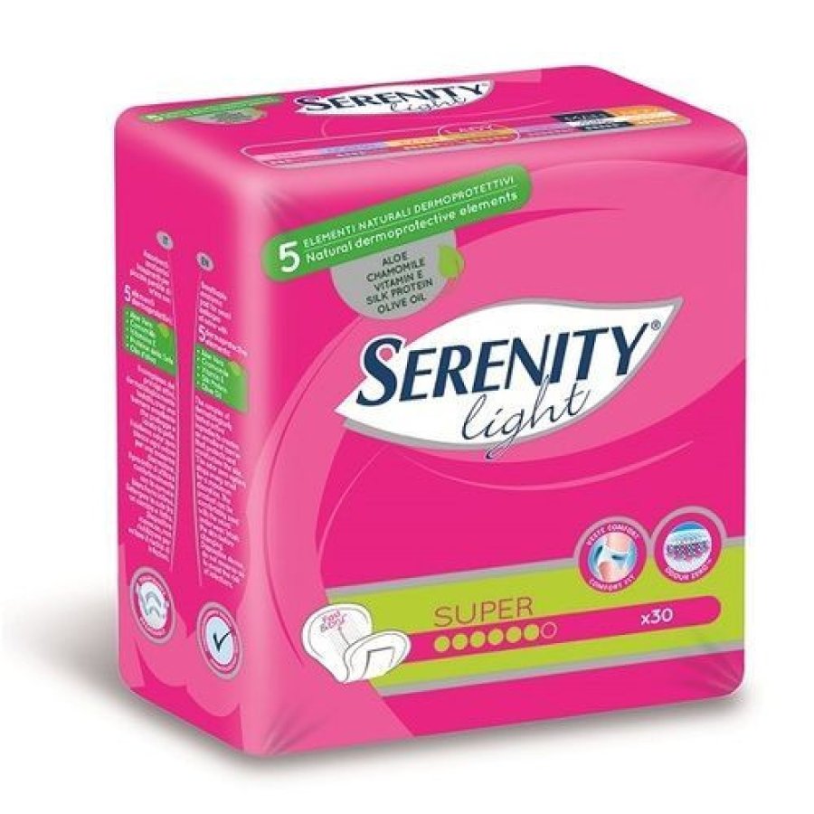 Serenity Light Lady Super, 30 assorbenti