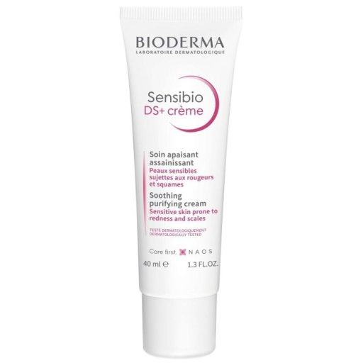 Bioderma Sensibio - DS+ Crema Viso Lenitiva & Anti Squame, 40ml