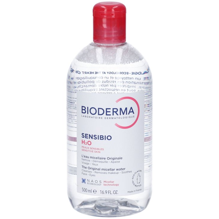 Bioderma, Sensibio H2O Acqua Micellare Viso e Occhi, 500 ml
