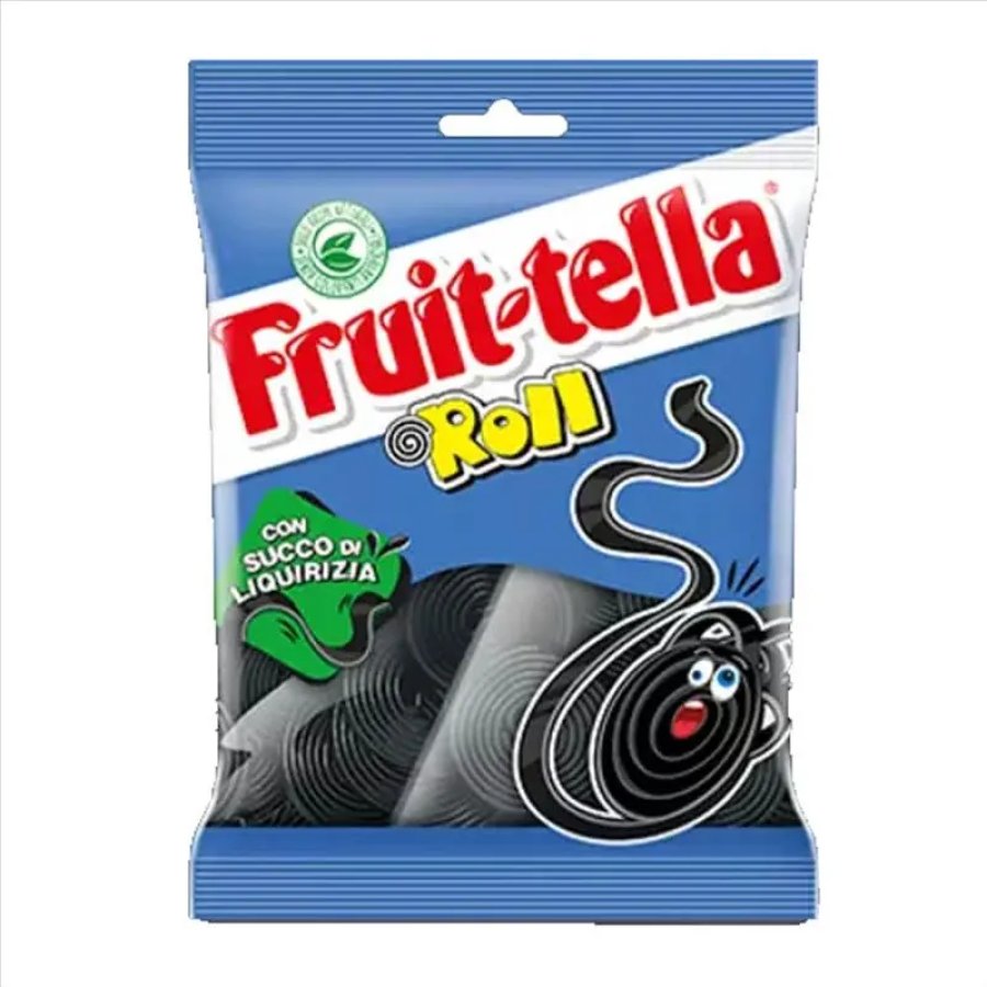 Fruittella Roll Caramelle alla Liquirizia, 90 g