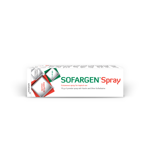 Sofargen Polvere Spray 10g - Dispositivo Medico per Lesioni Cutanee