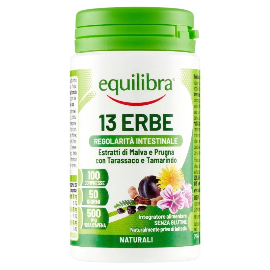 13 Erbe (con Fibra), 100 compresse 13 Erbe (con Fibra), 100 compresse