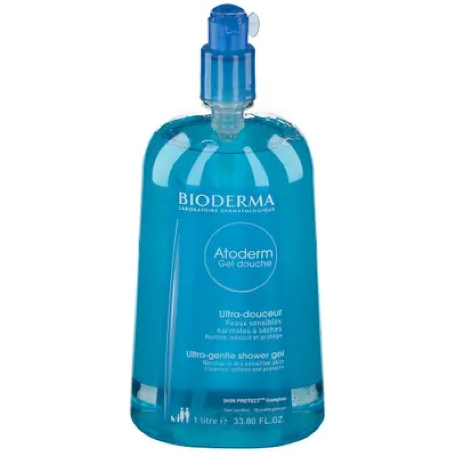Bioderma Atoderm Gel Douche 1 Litro - Gel detergente ultradelicato