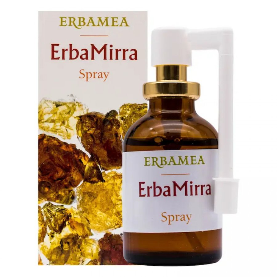 Erbamirra Spraygola 30ml senza glutine - Rimedio per la Gola Irritata di Erbamea