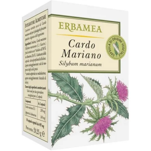 Cardo Mariano 50 Opercoli - Integratore Naturale per la Tua Salute Epatica - Scopri i Benefici del Cardo Mariano