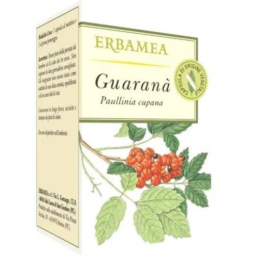 Erbamea Guarana 50 Capsule - Integratore Energizzante Naturale