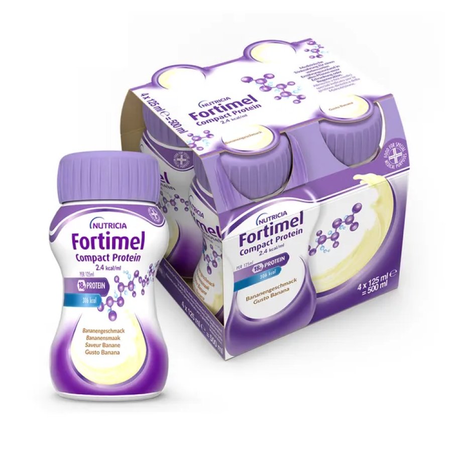 Fortimel Compact Protein Banana 4x125 ml 