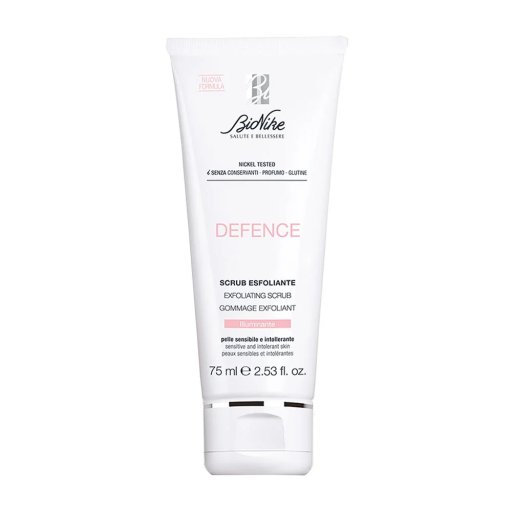 Bionike, Defence Scrub Esfoliante Illuminante Viso, 75 ml