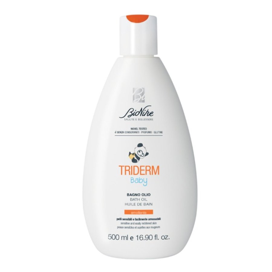 BioNike, Triderm Baby Bagno Olio, 500 ml 