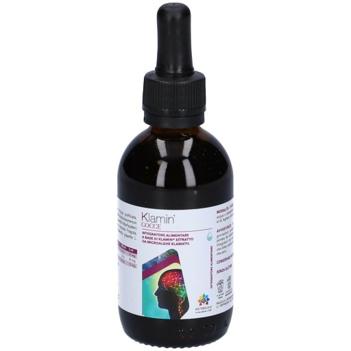 Nutrigea Klamin Gocce 50 ml – Integratore con Microalghe Klamath per l'Integrazione di Nutrienti