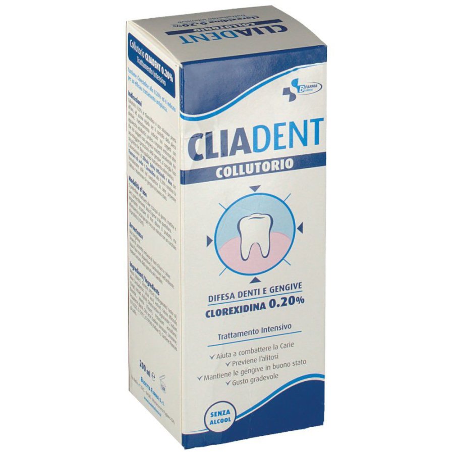 Budetta Farma, Cliadent Collutorio 0.20% Clorexidina, 200 ml