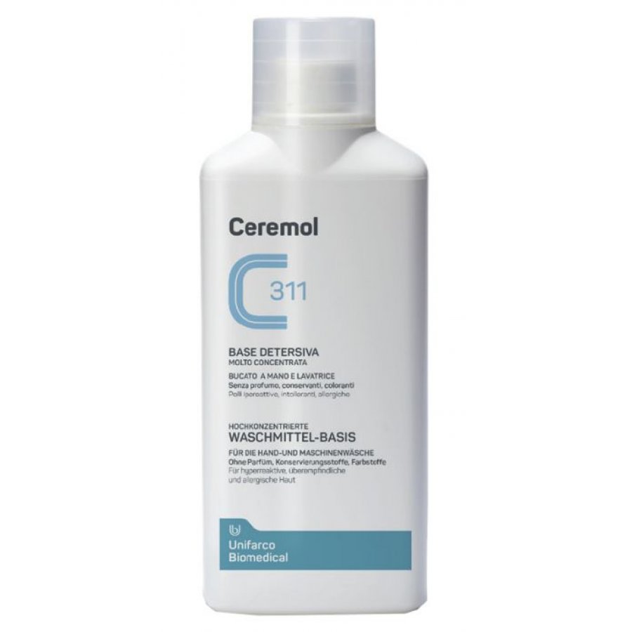 Ceramol 311 Base Detersiva 500ml - Detergente Idratante Senza SLS