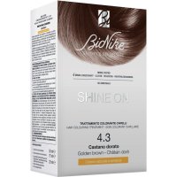 BioNike Shine On 4.3 Castano Dorato – Tinta Capelli Permanente Senza Ammoniaca BioNike Shine On 4.3 Castano Dorato – Tinta Capelli Permanente Senza Ammoniaca