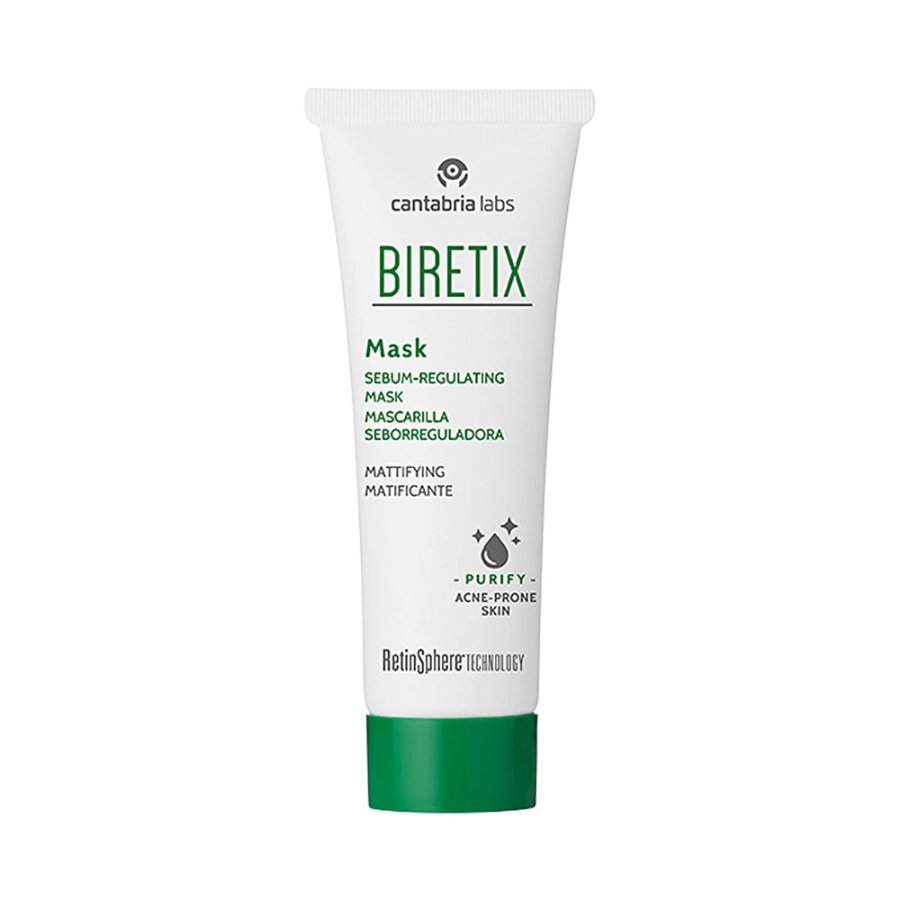 Cantabria Labs, BiRetix Maschera Sebo-Riequilibrante, 25 ml