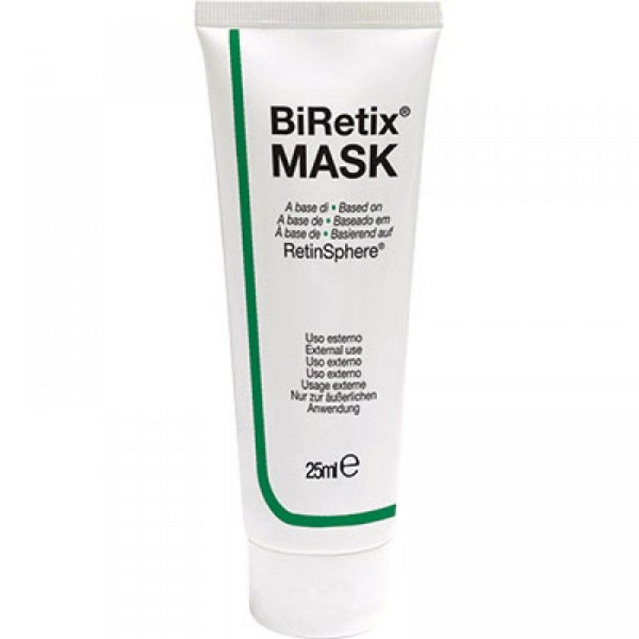 Difa Cooper - Biretix Mask 25ml - Maschera Viso Purificante per Pelli con Tendenza Acneica