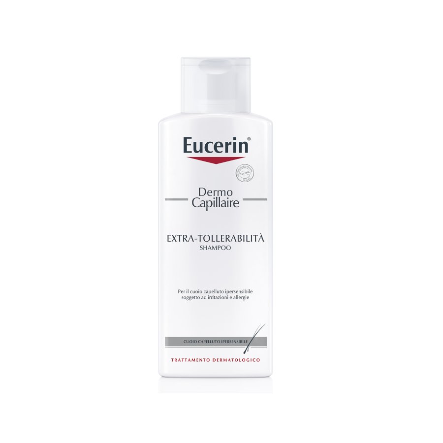 Eucerin DermoCapillaire - Shampoo Extra Tollerabilità, 250ml