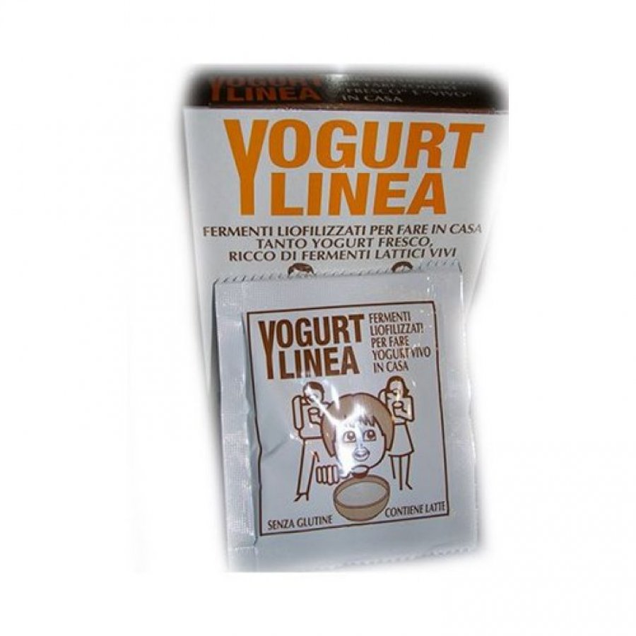 Yogurt Linea Fermenti Liofilizzati per Fare Yogurt Fresco in Casa 34g - Fermenti per Yogurt Fatti in Casa