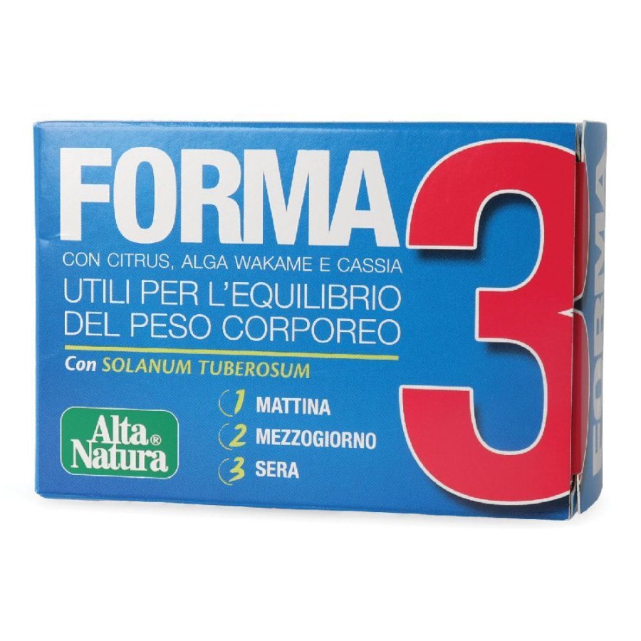 Forma 3 45 Compresse - Integratore Alimentare a Base di Citrus, Alga Wakame e Cassia