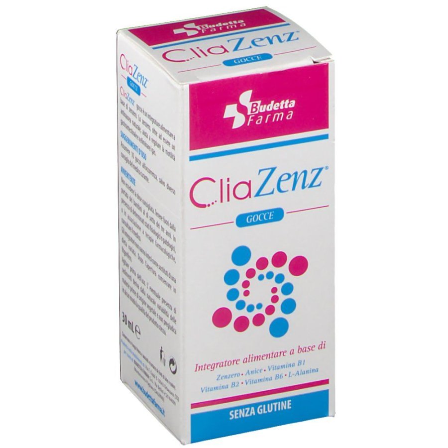 Budetta Farma, CliaZenz Gocce, 30 ml