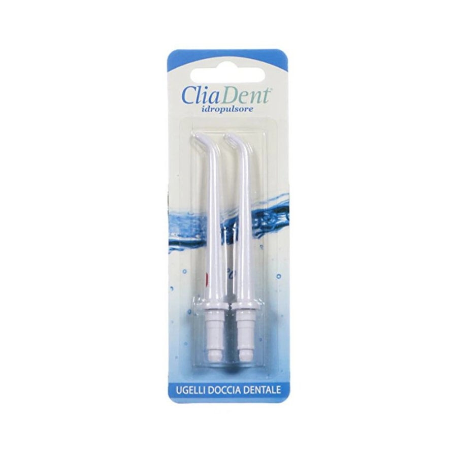 Cliadent Ugelli per Idropulsore – 2 Pezzi Accessori Compatibili per Igiene Orale