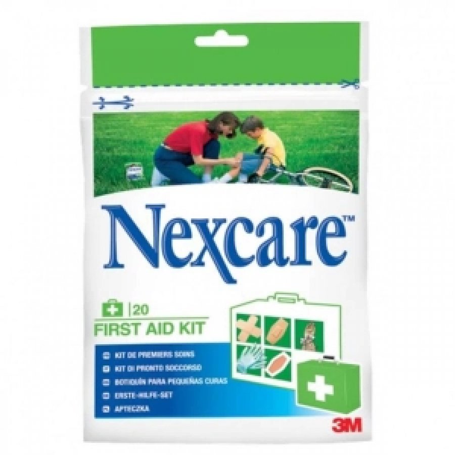 3M Italia Nexcare Kit Pronto Soccorso, Dispositivo Medico, 1 Kit, Cerotti e Medicazioni Assortite