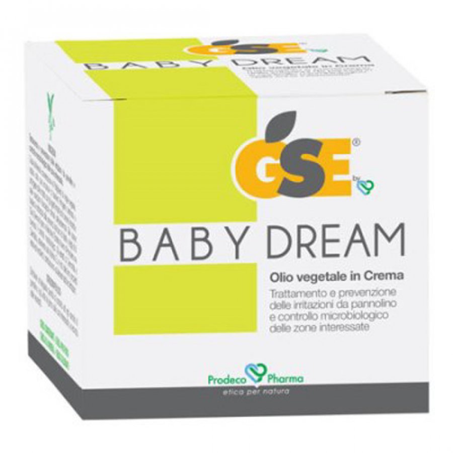 GSE Baby Dream Crema 100ml - Olio Vegetale in Crema per Cura e Protezione della Pelle Delicata del Bambino