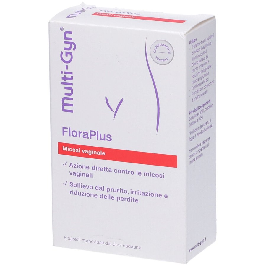 Multi-Gyn FloraPlus Gel Vaginale, 5 x 5 ml Multi-Gyn FloraPlus Gel Vaginale, 5 x 5 ml