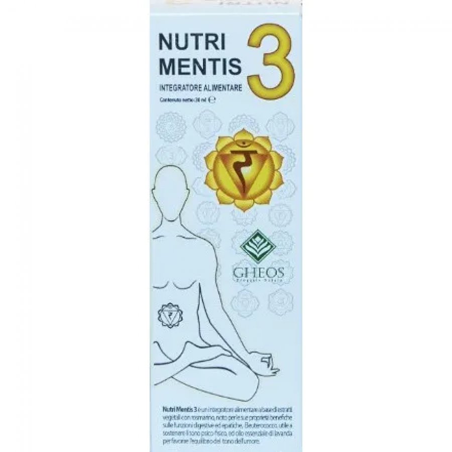 Nutri Mentis 3 Gocce 30ml - Integratore per Equilibrio Emotivo e Salute Mentale