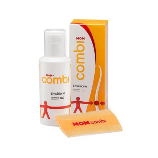 Mom Combi Emulsione Pidocchi con Pettine Applicatore, 100 g