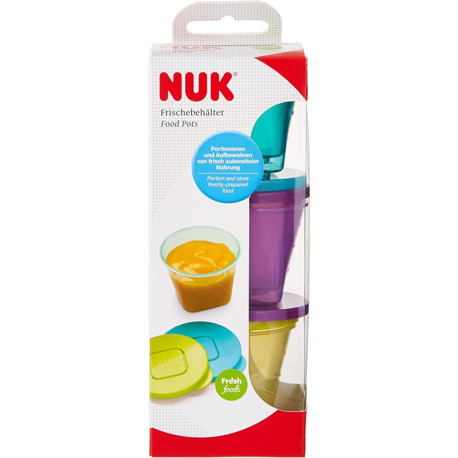 NUK Fresh Food Container, set 6 pezzi NUK Fresh Food Container, set 6 pezzi
