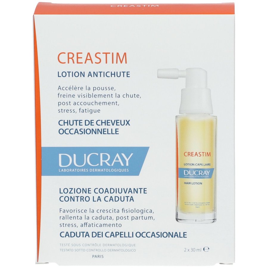 Ducray Creastim Lozione Capillare, 2 x 30 ml