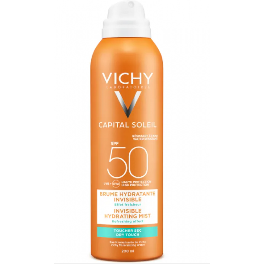 Vichy Capital Soleil Spray SPF50 Invisibile Idratante 200ml