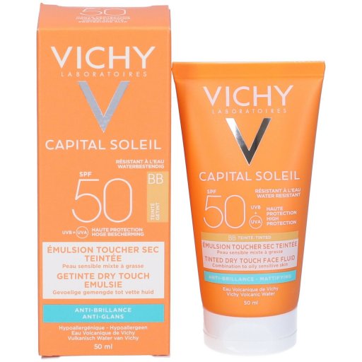 Vichy Capital Soleil BB Emulsione Colorata Effetto Asciutto E Mat SPF50 50ml