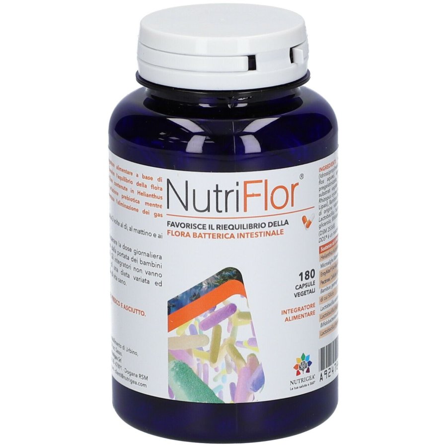 Nutrigea, Nutriflor, 180 Capsule Vegetali