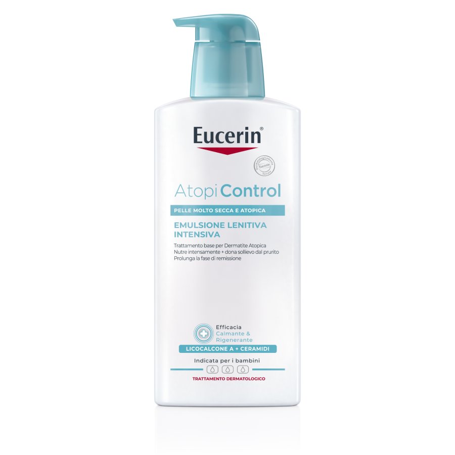 Eucerin AtopiControl Emulsione Corpo 400ml – Idratante Lenitivo per Pelle Atopica