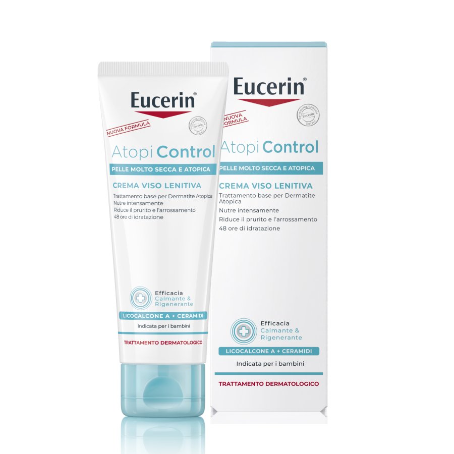Eucerin AtopiControl - Crema Viso, 50ml