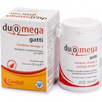 Duomega Mangime Complementare per Gatti - 30 Capsule Omega-3