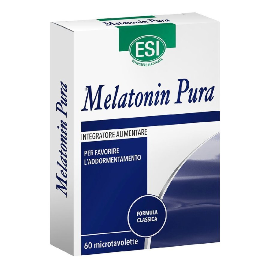 ESI, Melatonin Pura, 60 Microtavolette