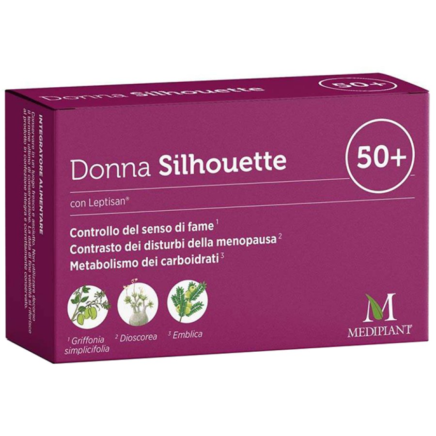 Donna Silhouette 50+, 30 Compresse Donna Silhouette 50+, 30 Compresse