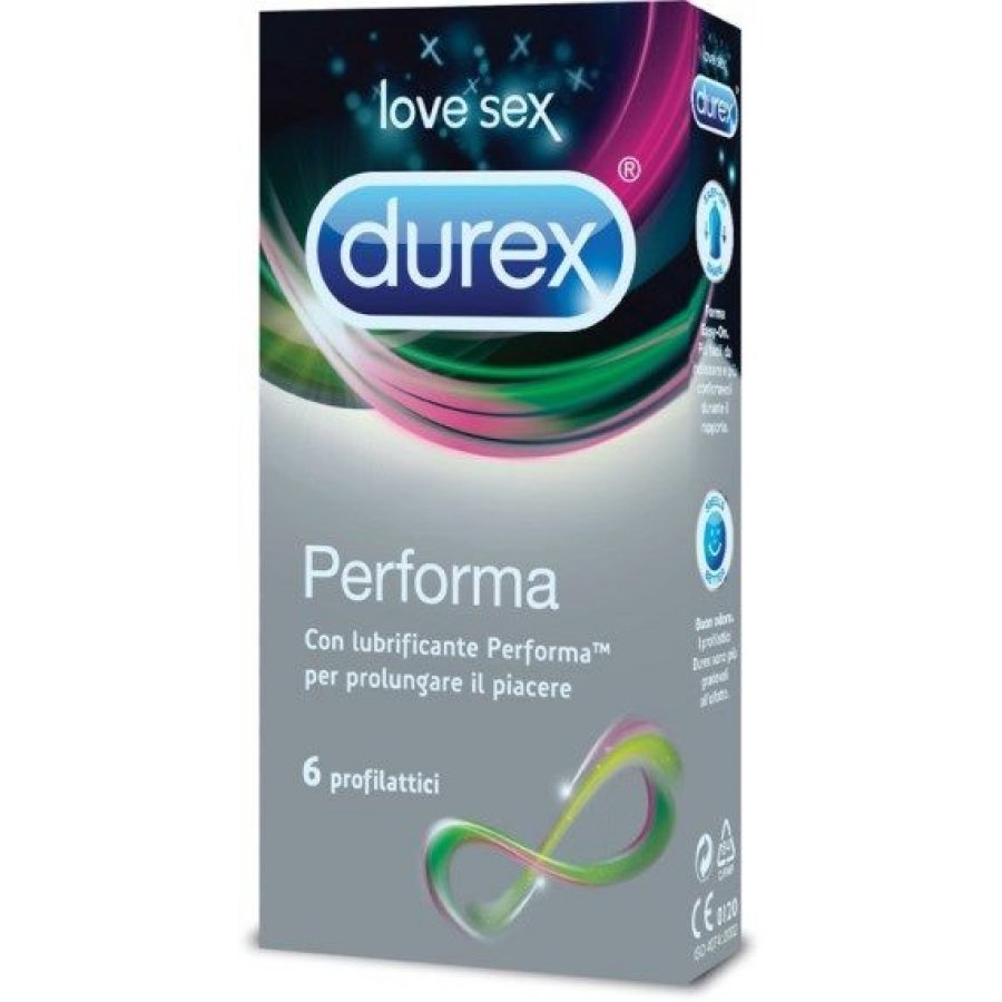 Durex - Retard Profilattici 6 Pezzi per Prolungare il Piacere