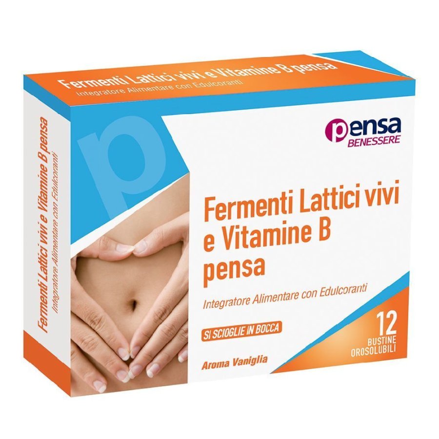 Fermenti Lattici Vivi e Vitamine B, 12 Bustine