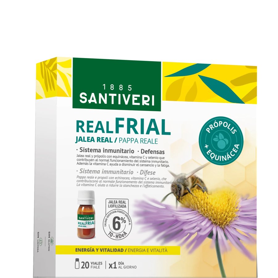 Santivieri Realfrial Propoli e Echinacea, 20 Fiale Santivieri Realfrial Propoli e Echinacea, 20 Fiale
