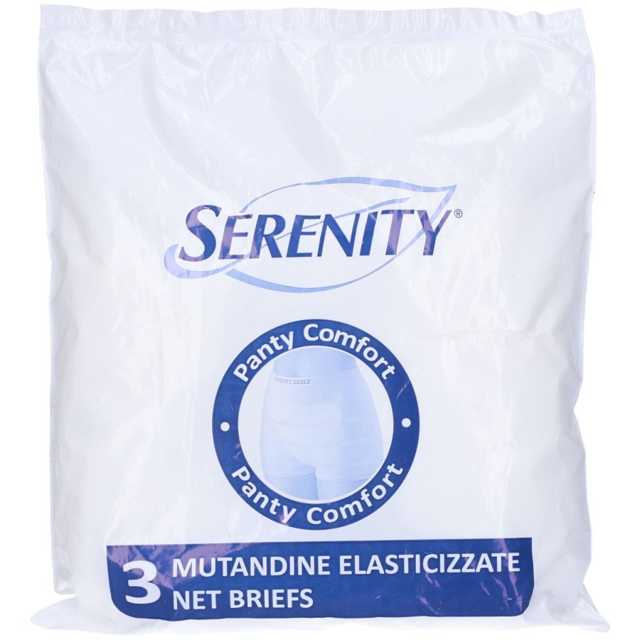 Mutandina A Rete Serenity Panty Comfort XL, 3 Pezzi Mutandina A Rete Serenity Panty Comfort XL, 3 Pezzi